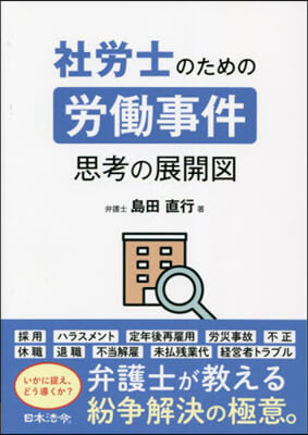 社勞士のための勞はたら事件 思考の展開圖