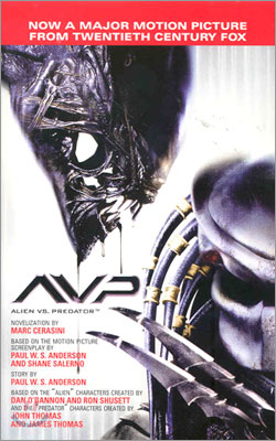 Avp: Alien Vs. Predator: The Movie Novelization