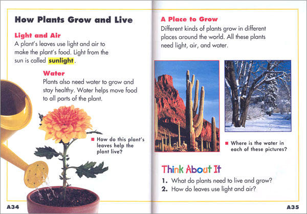 Harcourt Science Grade 1 ; Student Book