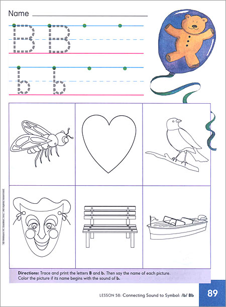 Sadlier Phonics Level K : Student Book