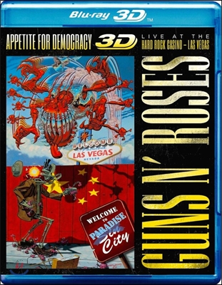 Guns N&#39; Roses - Appetite For Democracy 3D: Live At The Hard Rock Casino - Las Vegas [블루레이] 