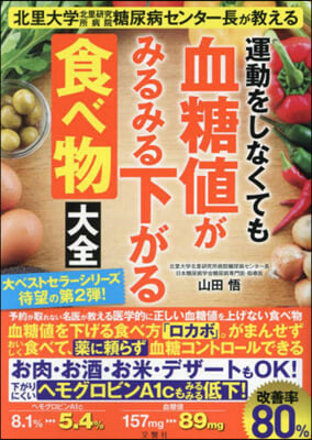 血糖値がみるみる下がる食べ物大全