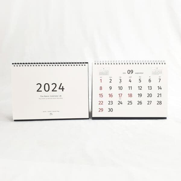 2024 모뉴 더베이직 캘린더 3종