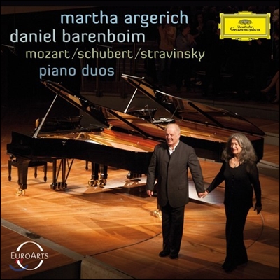 Martha Argerich / Daniel Barenboim 모차르트 슈베르트 스트라빈스키: 피아노 이중주 (Piano Duos)