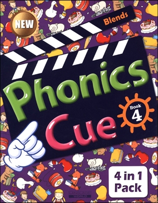 Phonics Cue Book 4 Blends : 4 in 1 Pack