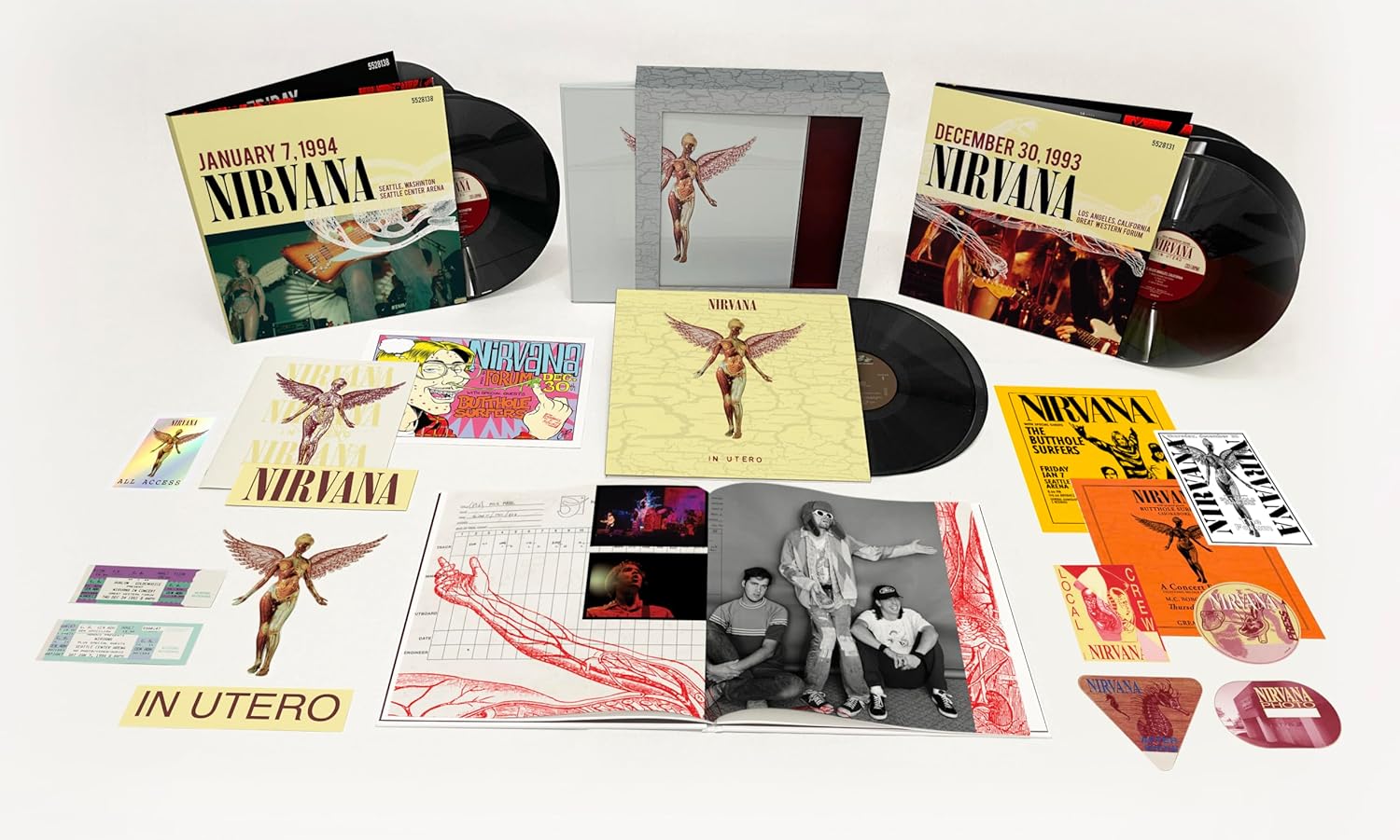 Nirvana (너바나) - 3집 In Utero [Super Deluxe Edition][8LP]