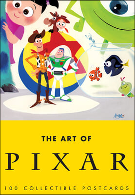 The Art of Pixar: 100 Collectible Postcards