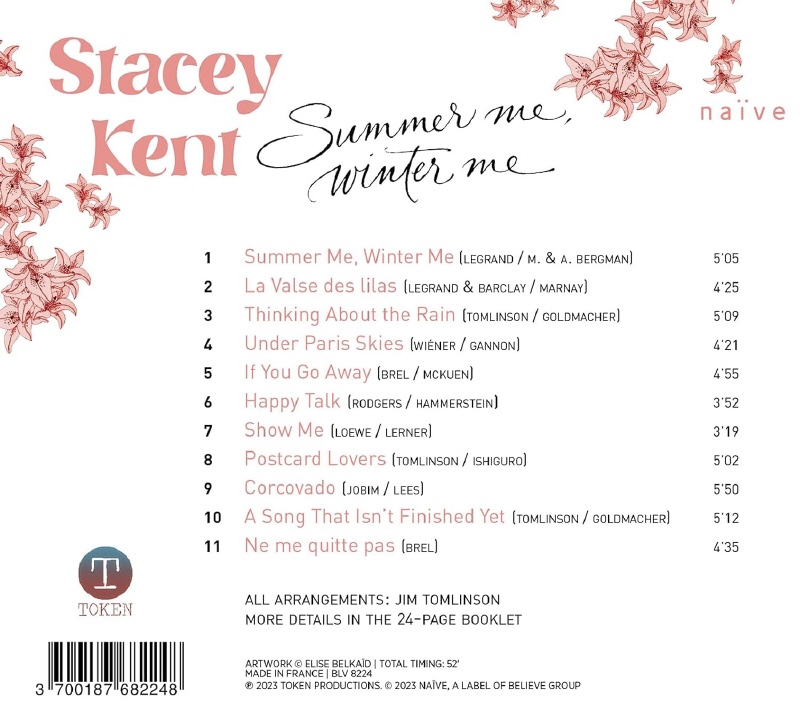 Stacey Kent (스테이시 켄트) - Summer Me, Winter Me