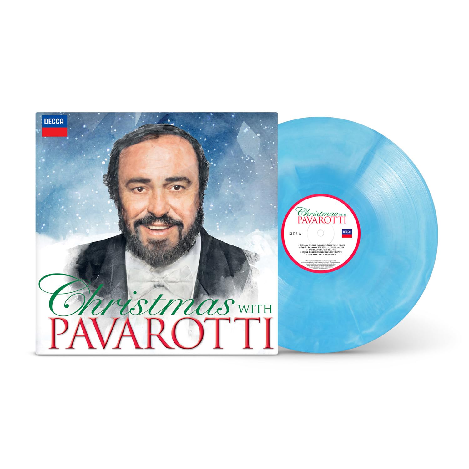 Luciano Pavarotti 파바로티와 크리스마스를 (Christmas With Pavarotti) [블루 컬러 LP]