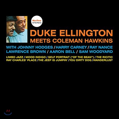 Duke Ellington Meets Coleman Hawkins 듀크 엘링턴 & 콜맨 호킨스 [180g LP]