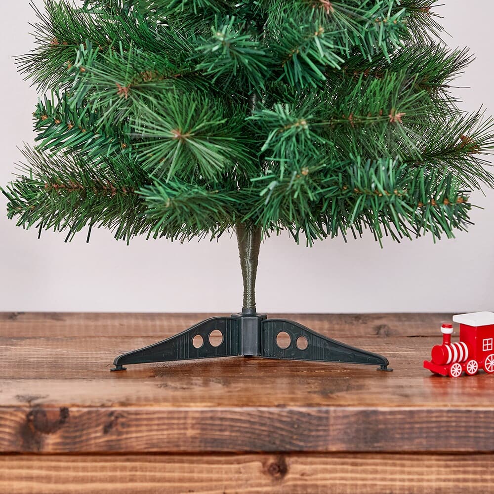 60cm 뉴리얼 솔잎 혼합 트리 크리스마스 미니트리