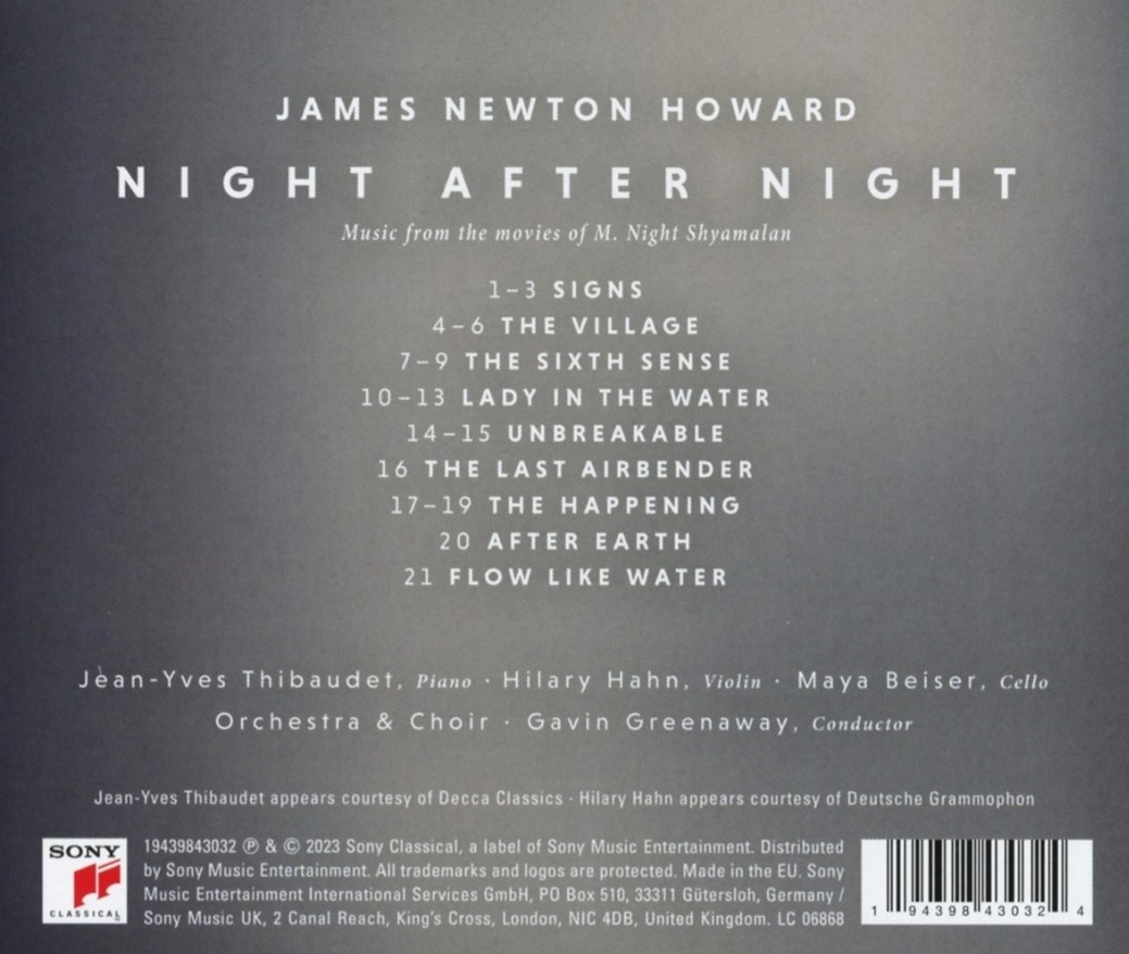 나이트 애프터 나이트 영화음악 (Night After Night OST by James Newton Howard)