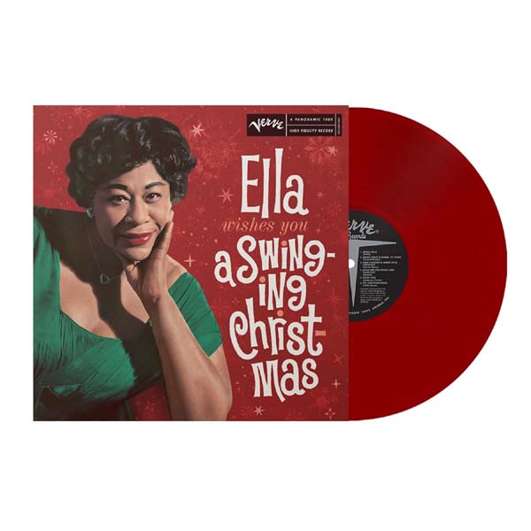 Ella Fitzgerald (엘라 피츠제럴드) - Ella Wishes You A Swinging Christmas [레드 컬러 LP]