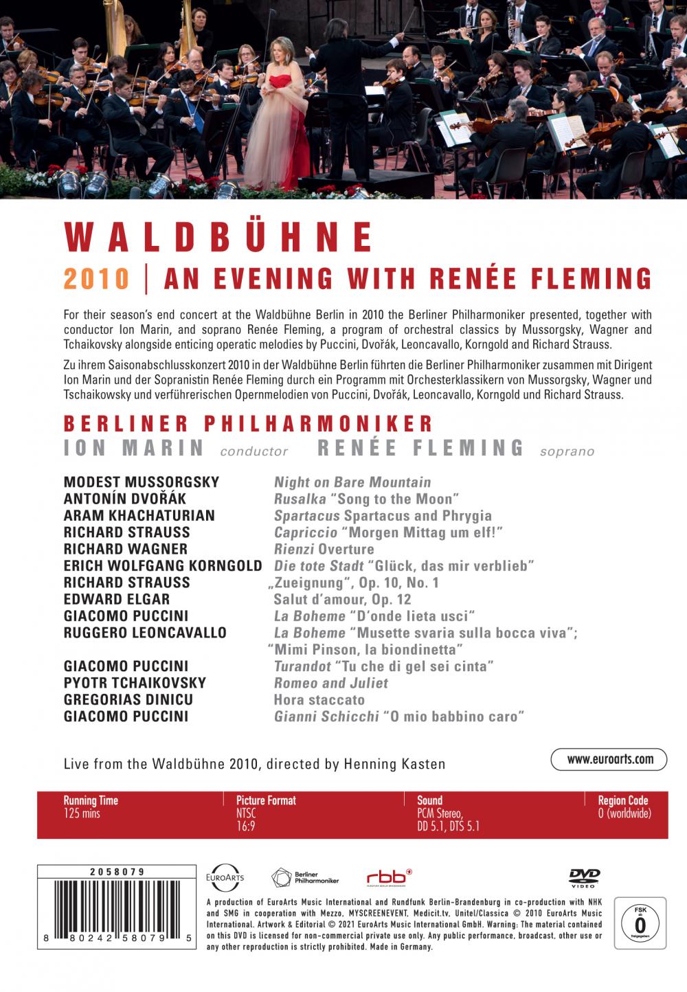 베를린 필 발트뷔네 콘서트 2010 (Berlin Philharmonic Waldbuhne Concert 2010 - An Evening with Renee Fleming)