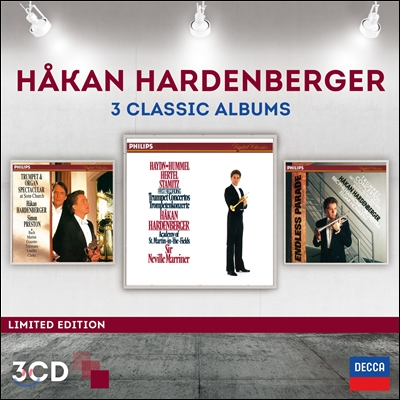 Hakan Hardenberger - 3 Classic Albums 호칸 하르덴버거 한정반