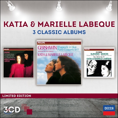 Katia / Marielle Labeque - 3 Classic Albums 라베크 자매 한정반