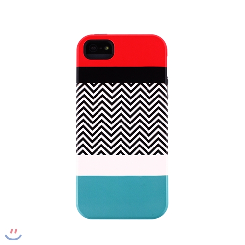 [아이폰5] Zigzag Pantone red