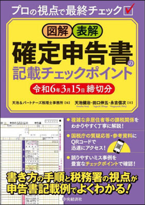 確定申告書の記載チェックポイ 令6年3月