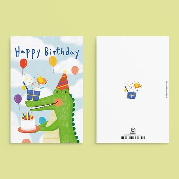 생일카드 YA2304 - HAPPY BIRTHDAY 신상 캐릭터카드