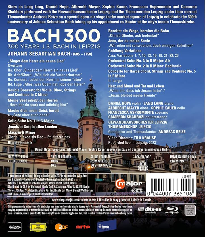 바흐의 라이프치히 부임 300주년 기념공연 (Bach 300 - 300 Years Bach in Leipzig)