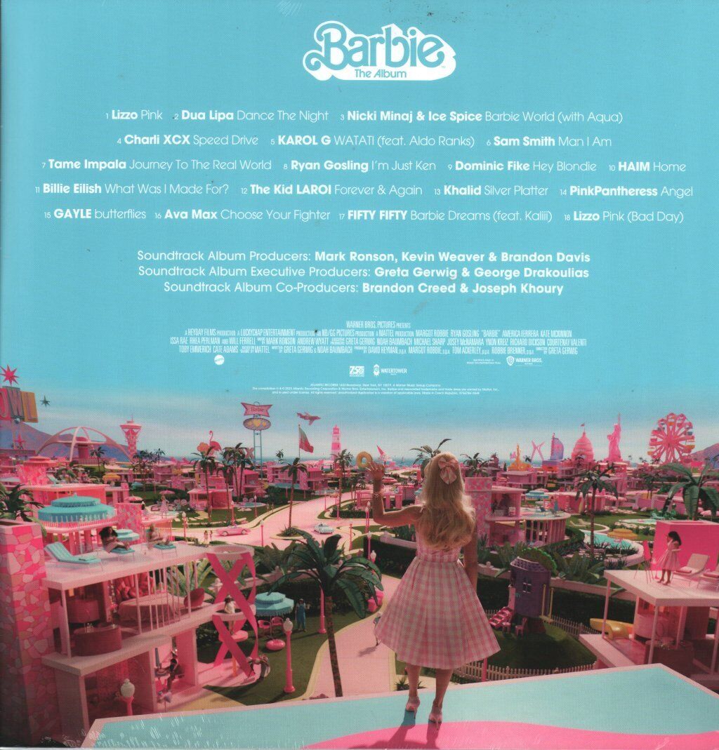 바비 영화음악 (Barbie The Album OST) [핫 핑크 컬러 LP]