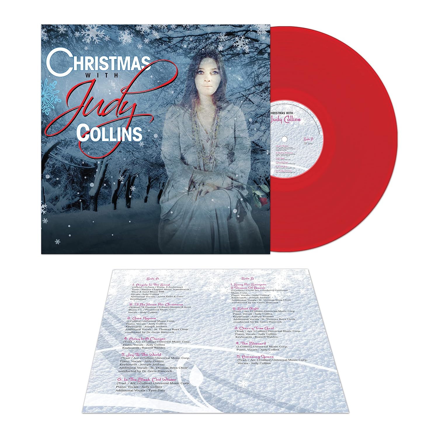 Judy Collins (주디 콜린스) - Christmas With [레드 컬러 LP] 