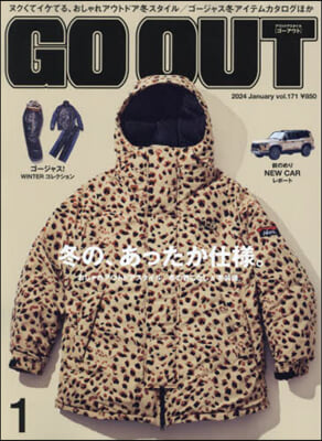 OUTDOOR STYLE GO OUT 2024年1月號