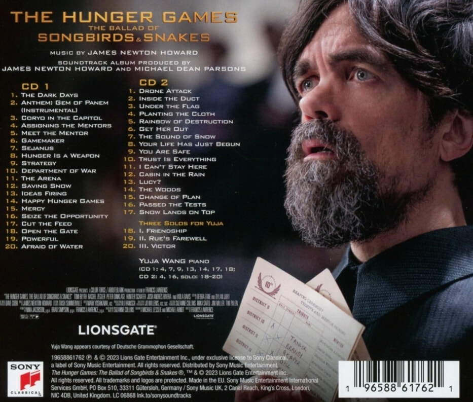 헝거게임: 노래하는 새와 뱀의 발라드 영화음악 The Hunger Games: The Ballad of Songbirds and Snakes OST)