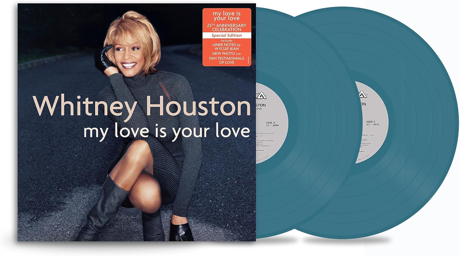 Whitney Houston (휘트니 휴스턴) - My Love Is Your Love [투명 블루 컬러 2LP]