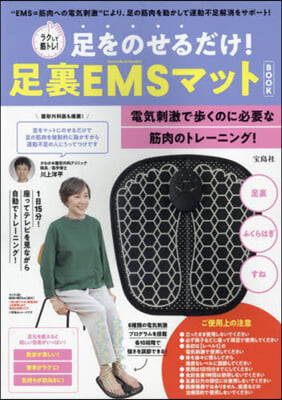 足をのせるだけ!足裏EMSマットBOOK