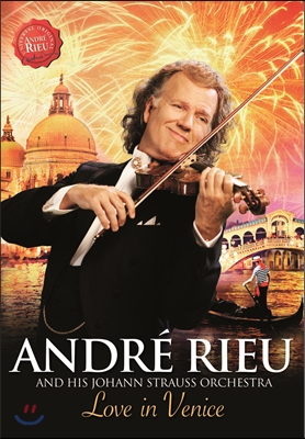 Andre Rieu 베니스의 사랑 - 요한 슈트라우스 오케스트라 10주년 기념 (Love In Venice - The 10th Anniversary Concert) DVD