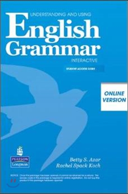 Understanding and Using English Grammar Interactive