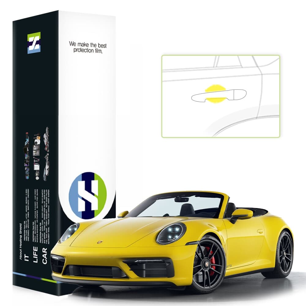 포르쉐 911 카레라 GTS 카브리올레 2023 자동차용품 PPF 필름 도어컵 세트