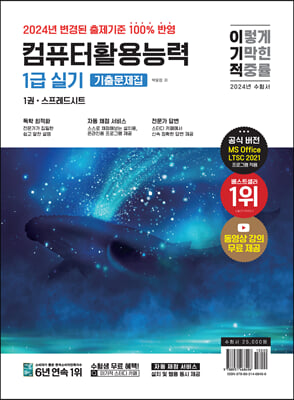 2024 이기적 컴퓨터활용능력 1급 실기 기출문제집