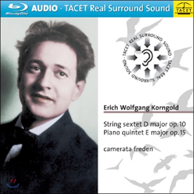 Camerata Freden 코른골드: 현악 6중주, 피아노 5중주 (Erich Wolfgang Korngold: String sextet D major op. 10, Piano quintet E major op. 15)