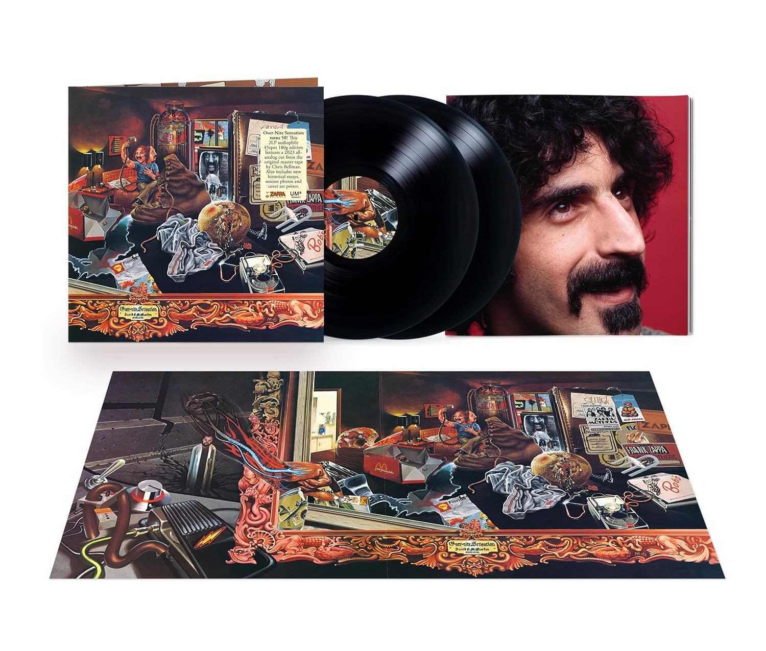 Frank Zappa (프랭크 자파) - Over-nite Sensation [2LP]