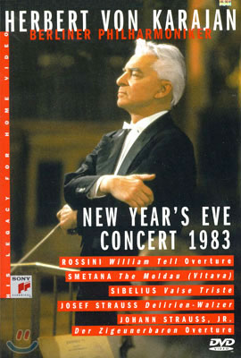 Herbert Von Karajan 1983년 신년 음악회 (New Year's Eve Concert 1983) 카라얀 