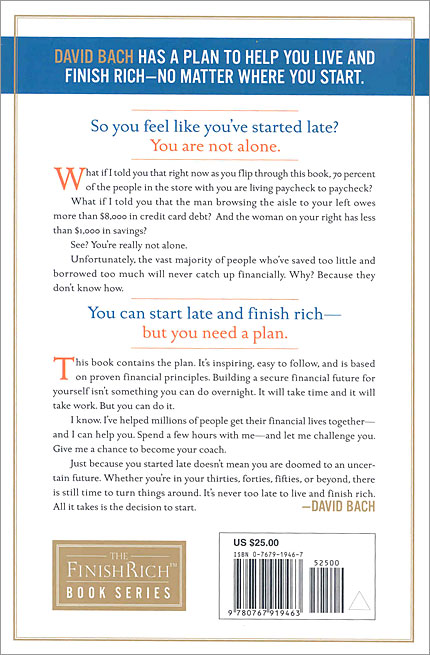 Start Late, Finish Rich : A No-Fail Plan for Achieving Financial Freedom at Any Age