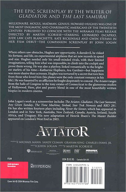 The Aviator : Screenplay