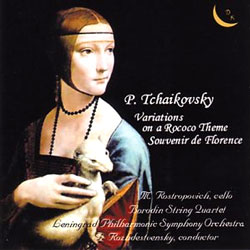 Tchaikovsky : Variations on a Rococo Theme : Rostropovich