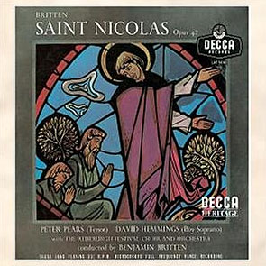 Britten : Saint Nocolas : Britten