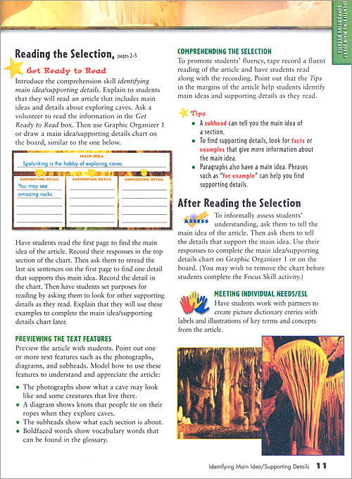 Reading Comprehension Level E : Teacher's Guide