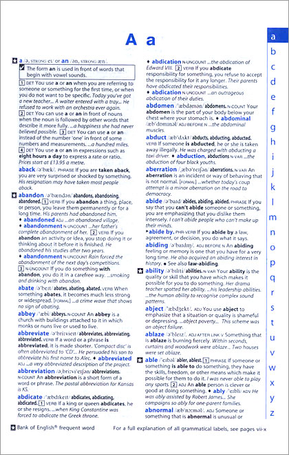 Collins Cobuild Student's Dictionary Plus Grammar with CD-ROM (2005년 개정판)