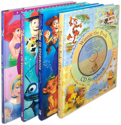 Disney CD Storybook Set(총 4권 세트)