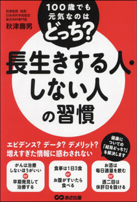 長生きする人.しない人の習慣