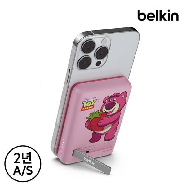 벨킨 디즈니 5000mAh 맥세이프 마그네틱 무선 보조배터리 BPD004qc