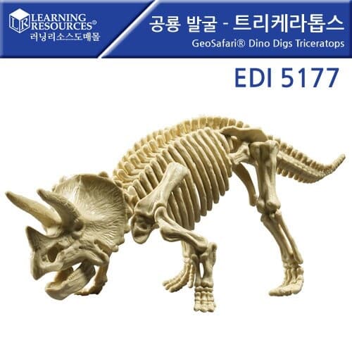 [러닝리소스] 공룡 발굴 트리케라톱스 EDI5177