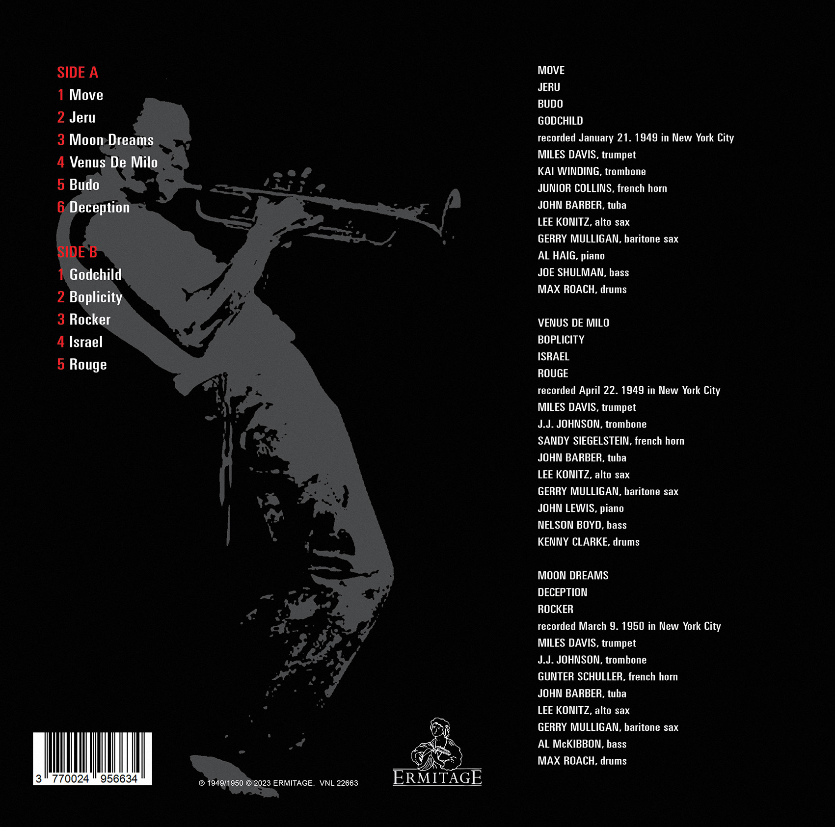Miles Davis (마일스 데이비스) - Birth Of The Cool [옐로우 컬러 LP]