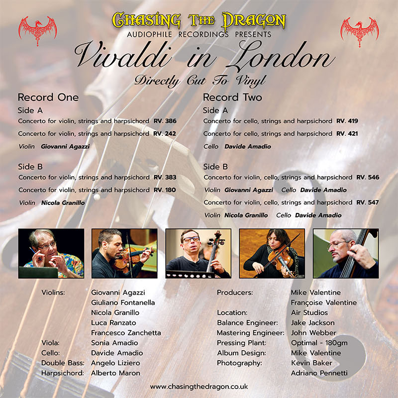 Interpreti Veneziani 비발디 인 런던 (Vivaldi in London) [2LP]