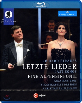 Anja Harteros / Christian Thielemann 슈트라우스: 알프스 교향곡, 4개의 마지막 노래 (R. Strauss: Four Last Songs, An Alpine Symphony) 블루레이